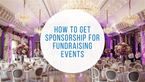 How to Get Sponsorship for Fundraising Events .